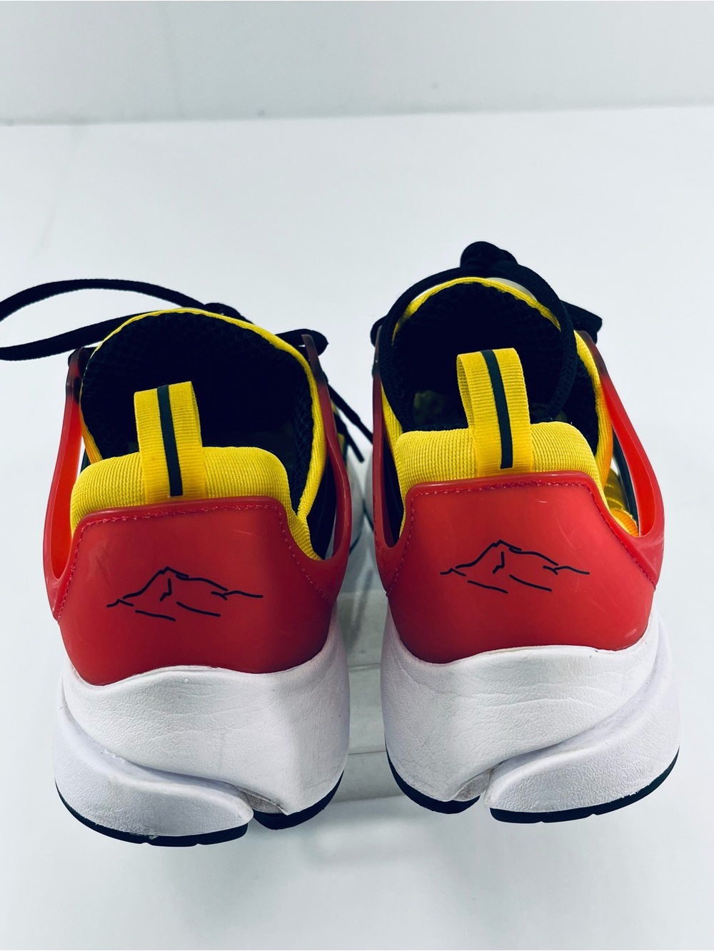 Nike Air Presto Road Race CT3550-700 Yellow Red Black Men’s :9Athletic Sneakers - Picture 5 of 16